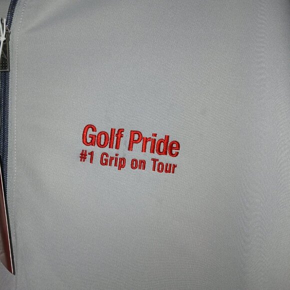 MENS ANTIGUA 1\4 ZIP GOLF PULLOVER, SIZE XL, SOFT GRAY COLOR, NWT - Picture 5 of 7